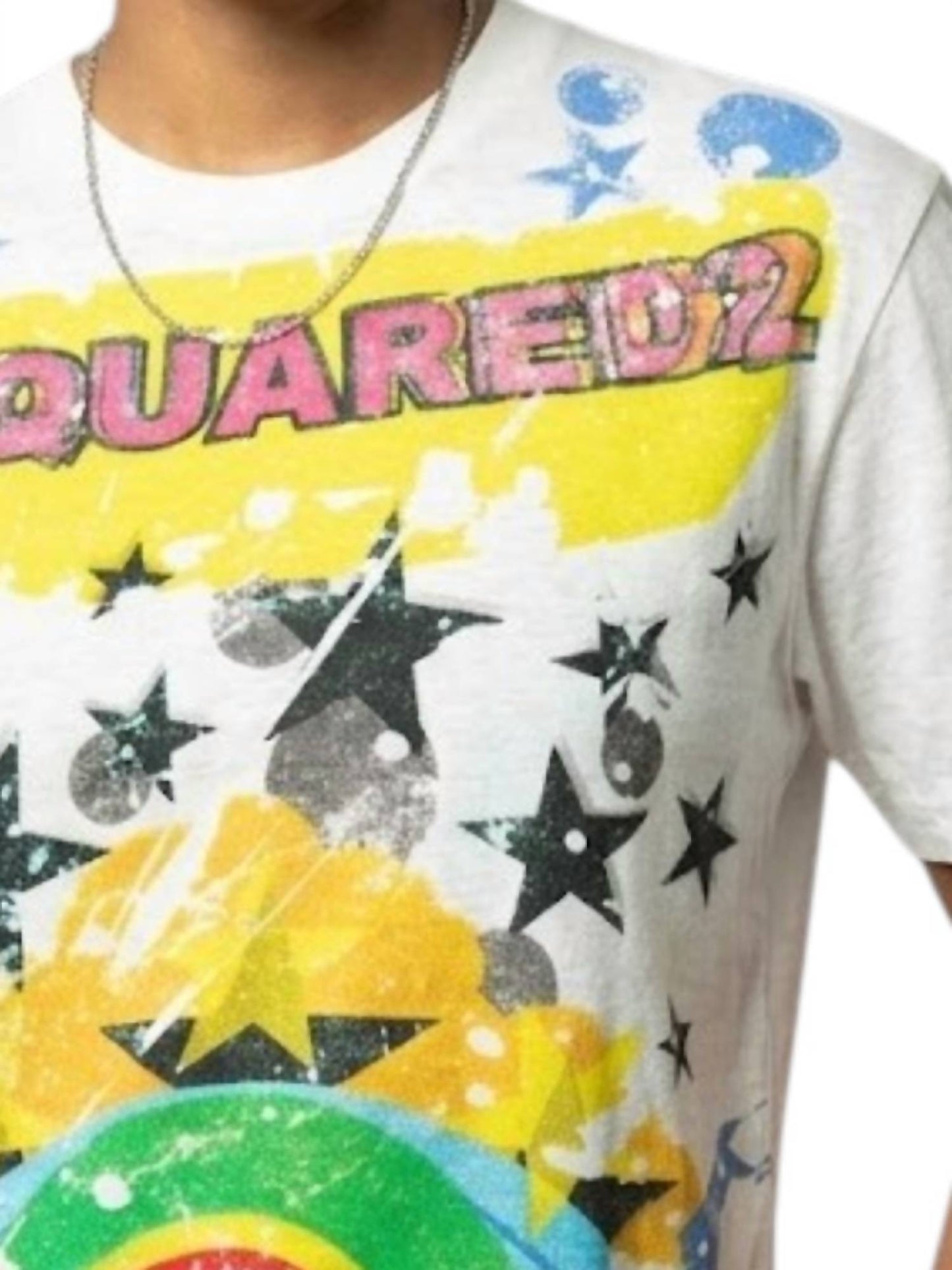 Women's Splatter Star Print T-shirt