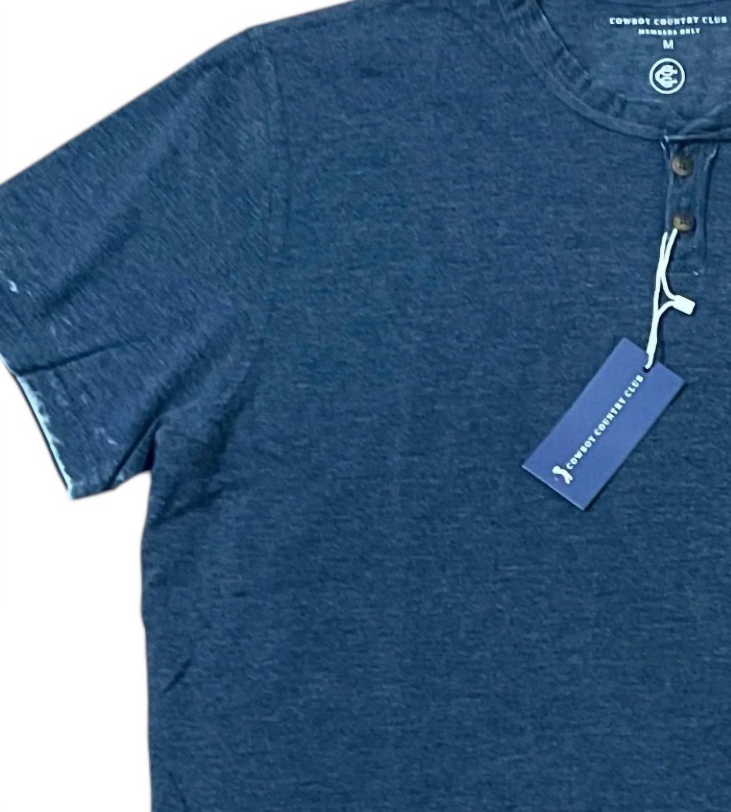 Men's Short Sleeve Henley Shirt