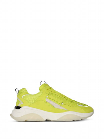 Men's Volt And Reflective Skeleton Bone Runner Sneakers