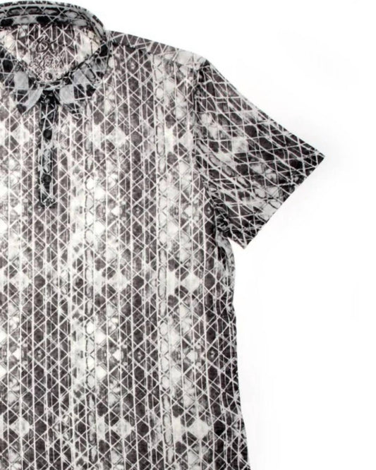 Men's Print Polo Shirt