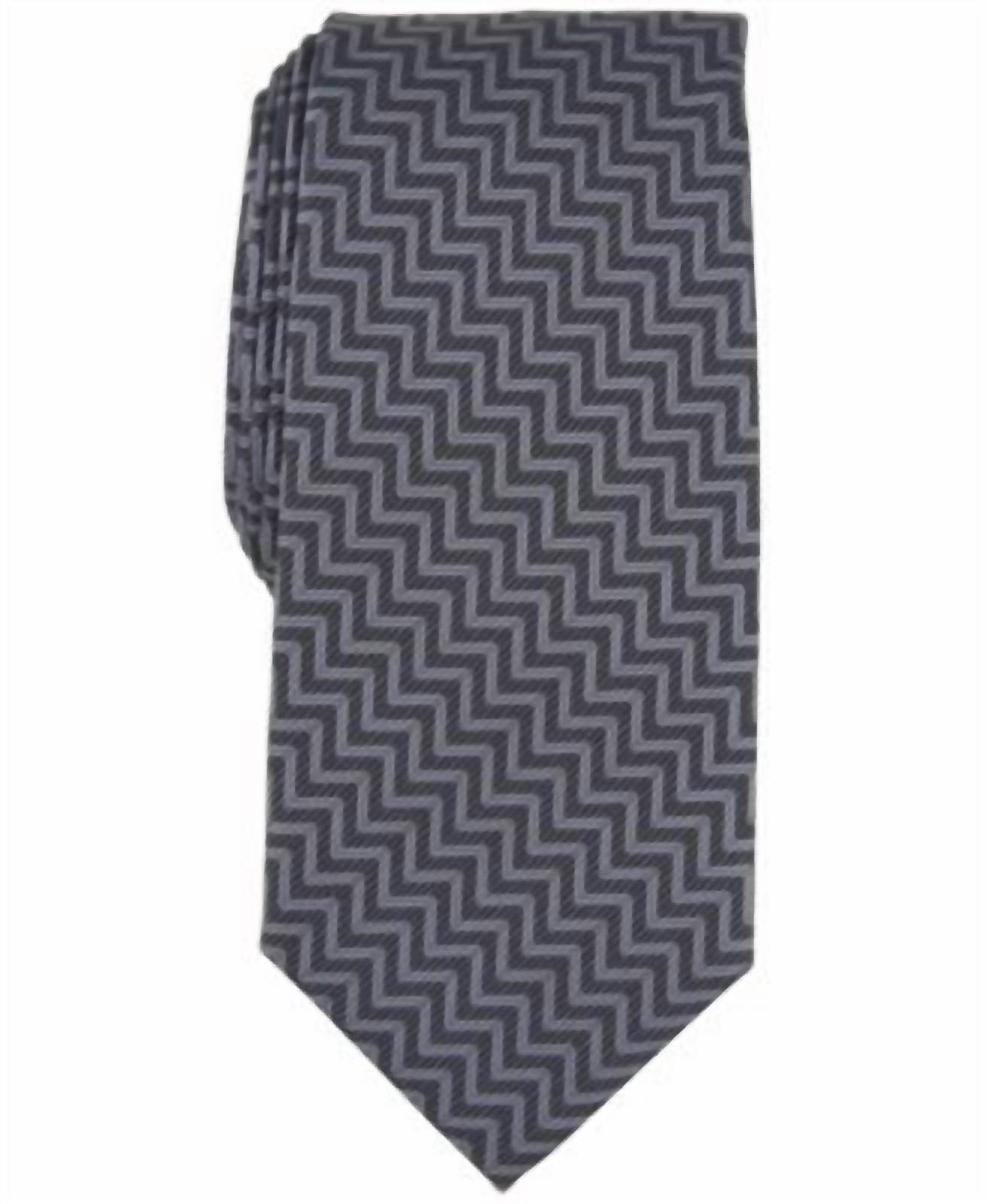 Alfani - Men's Donovan Zig-zag Tie - Rack Hunt -