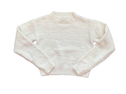 Girl's Sherpa Crew Neck Pullover