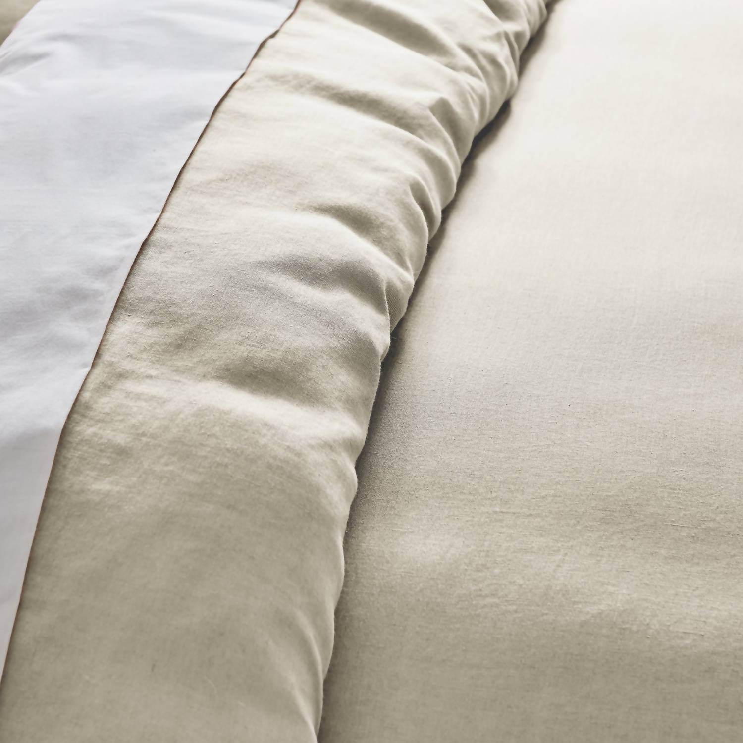 Levtex - Washed Linen Duvet Cover - Rack Hunt -