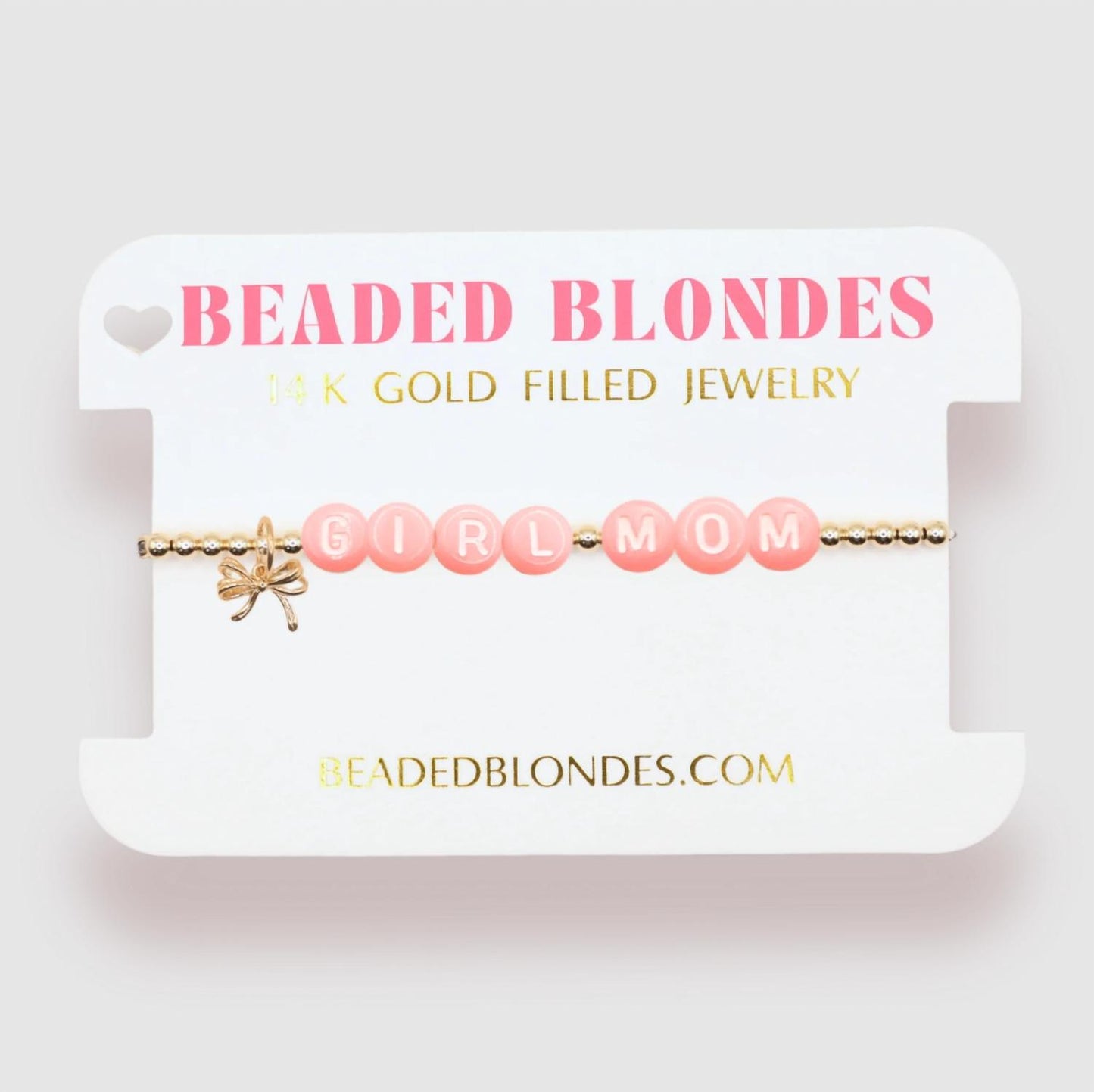 Women's Girl Mom Charm Bracelet