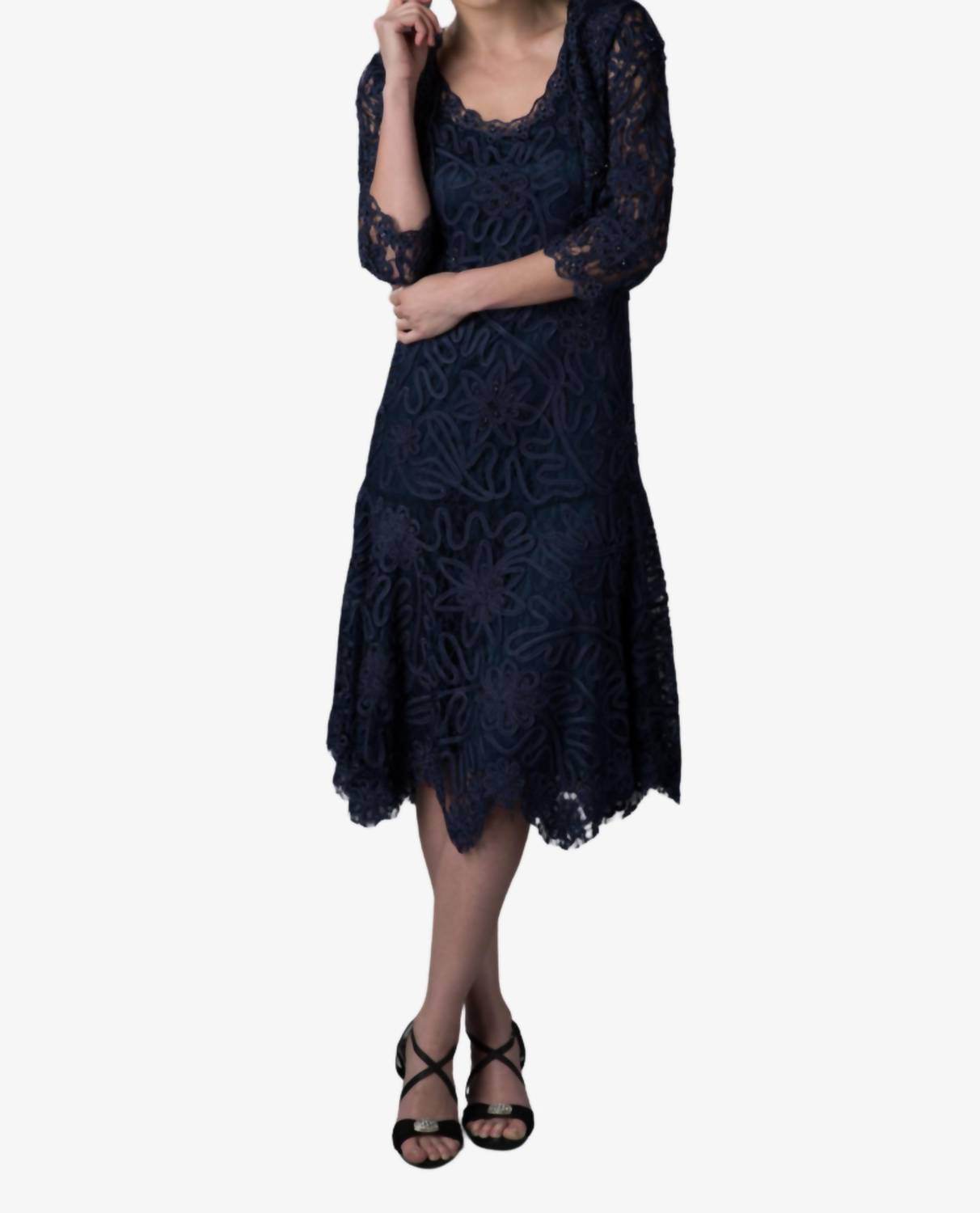 Soulmates - Women's Soutache Embroidered Dress - Rack Hunt -