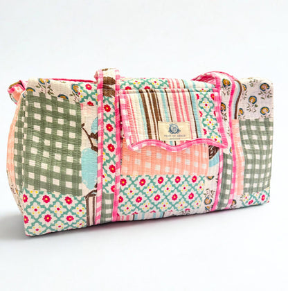 Women's Rose Chapelle Quilted Duffle Bag