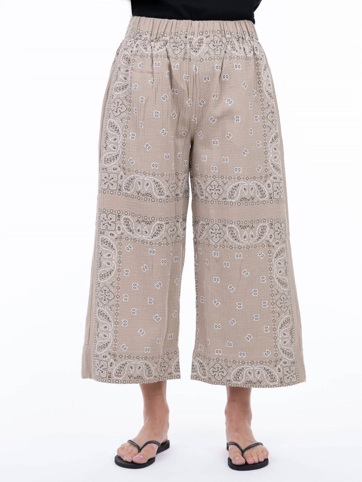 Bandana Crop Pants