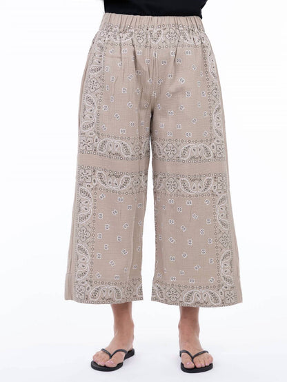 Bandana Crop Pants