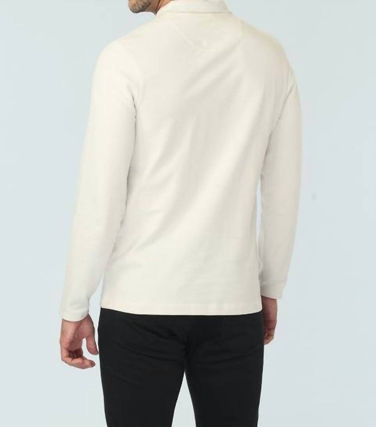 Knit Long Sleeve Polo