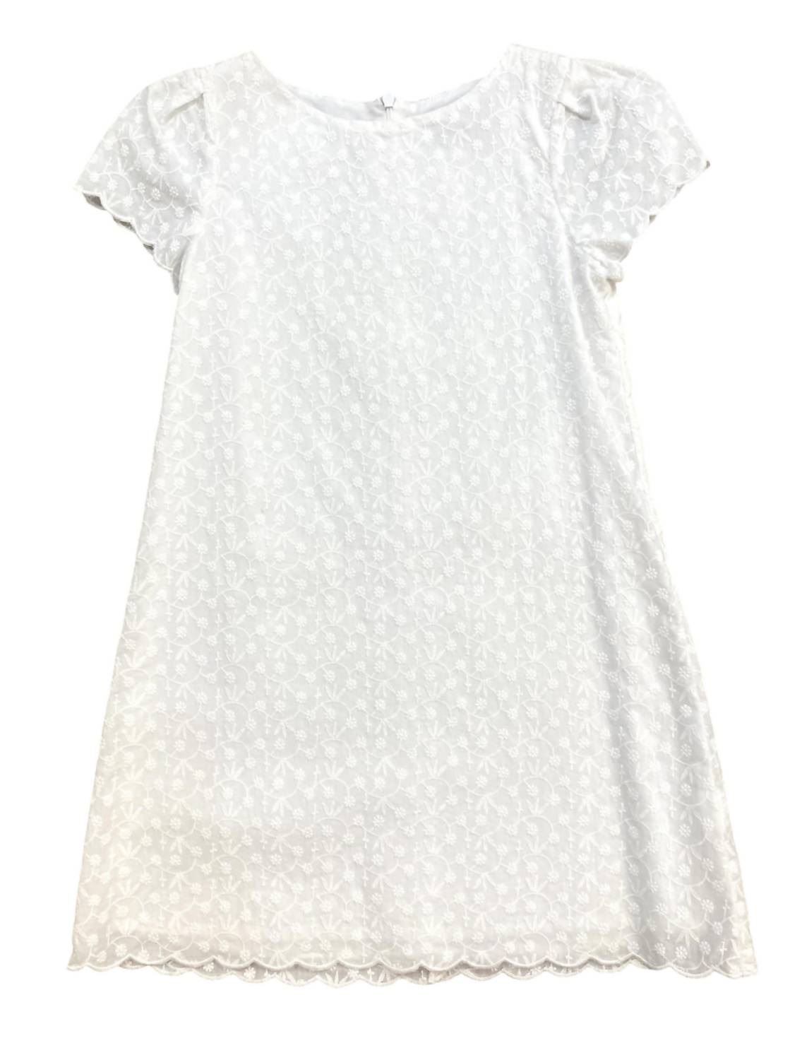 Girls Embroidered Shift Dress