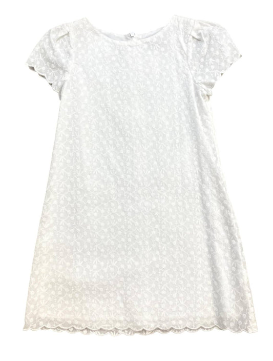 Girls Embroidered Shift Dress