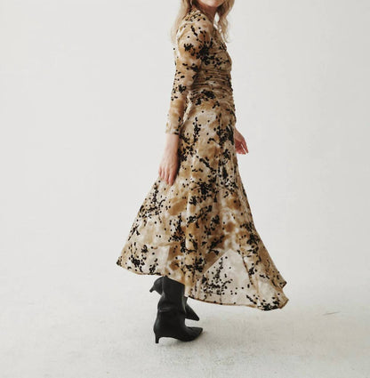 MESH ASYMMETRIC DRESS