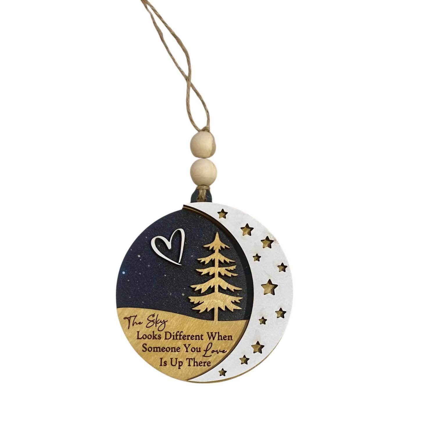 The Wristlet Bar - Sky Looks Different Ornament - Rack Hunt -