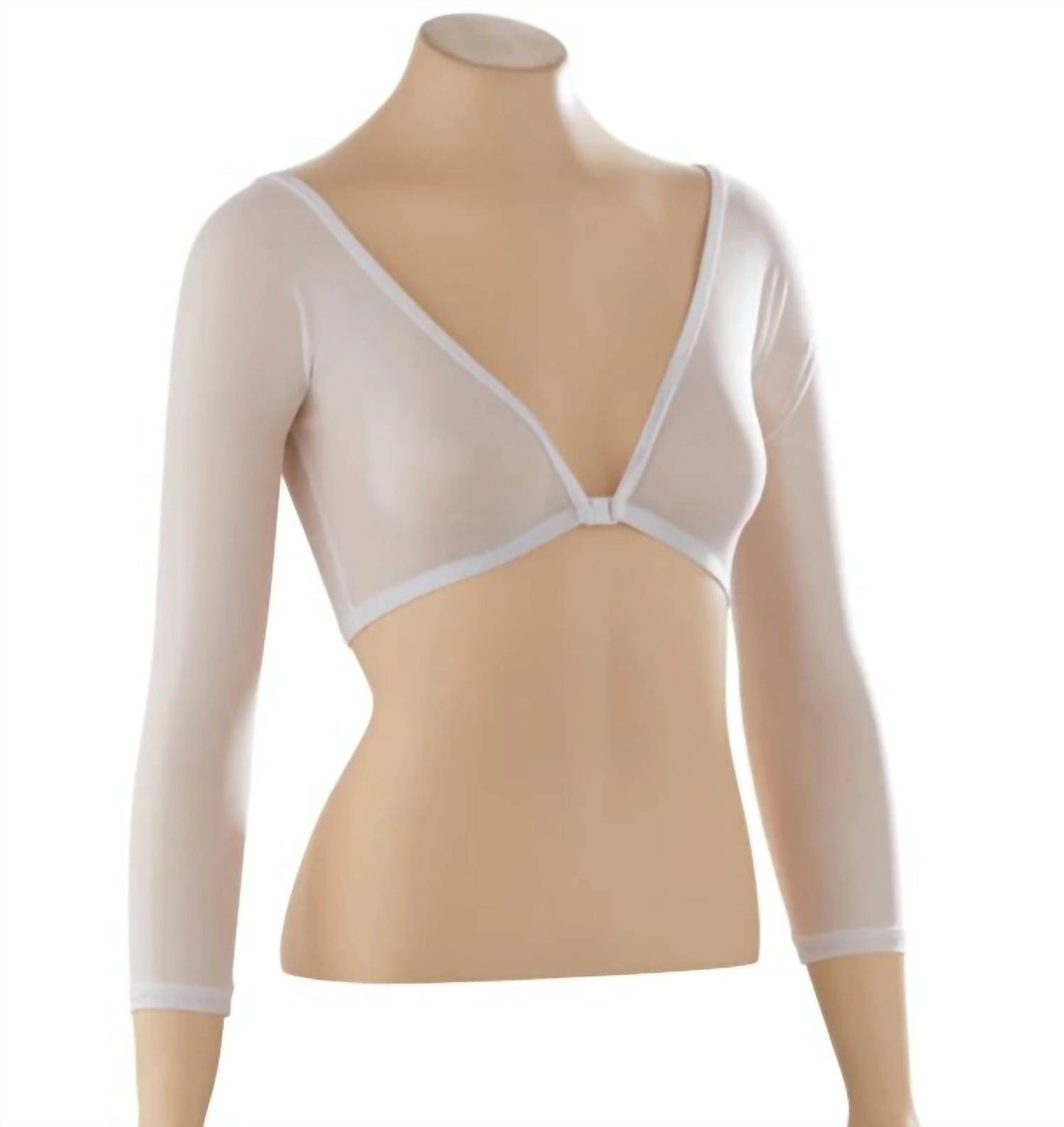 Long Sleeve Mesh Shrug Bolero