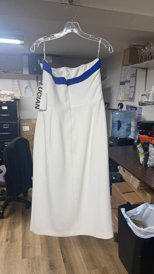 Women's Crystal Asymmetric Dress
