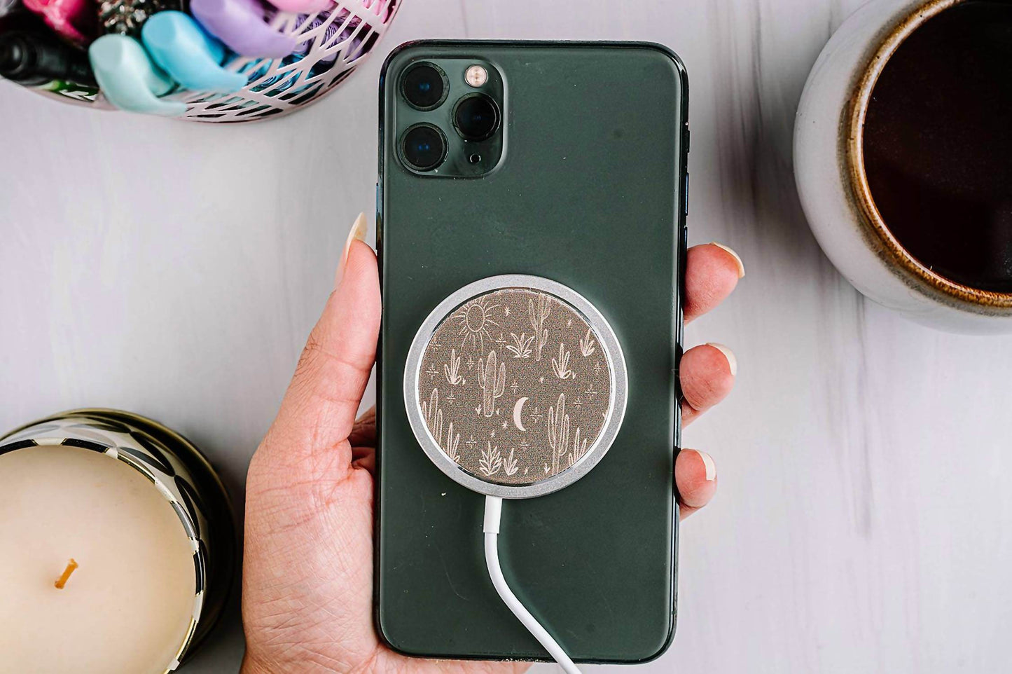 The Care Collective - Magnetic Cactus Charger - Rack Hunt