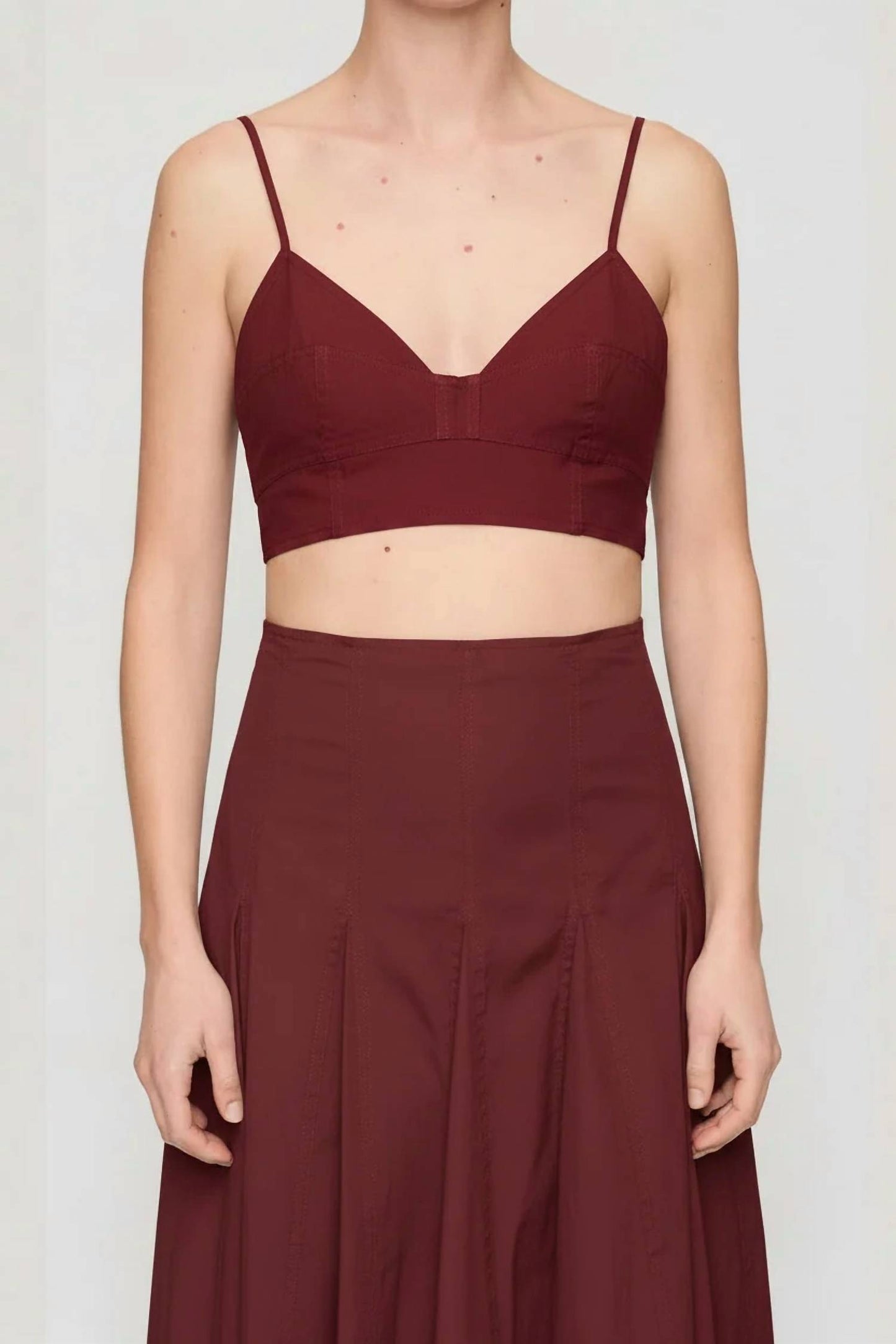 Joan Sweetheart Neck Bra Top