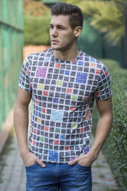 Print Squares T-shirt
