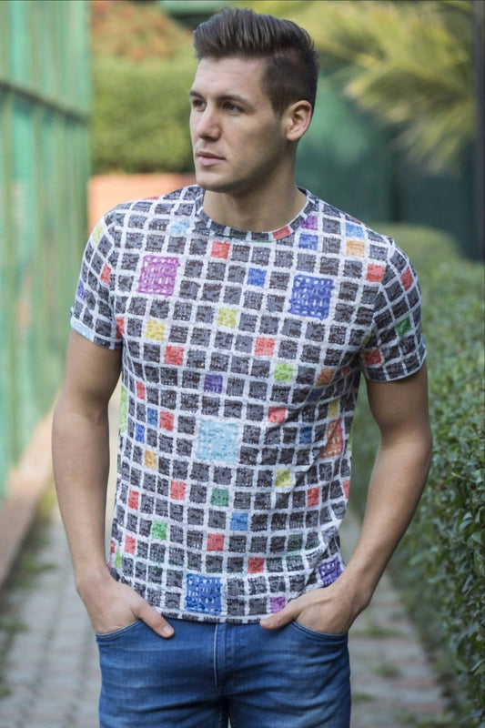 Print Squares T-shirt