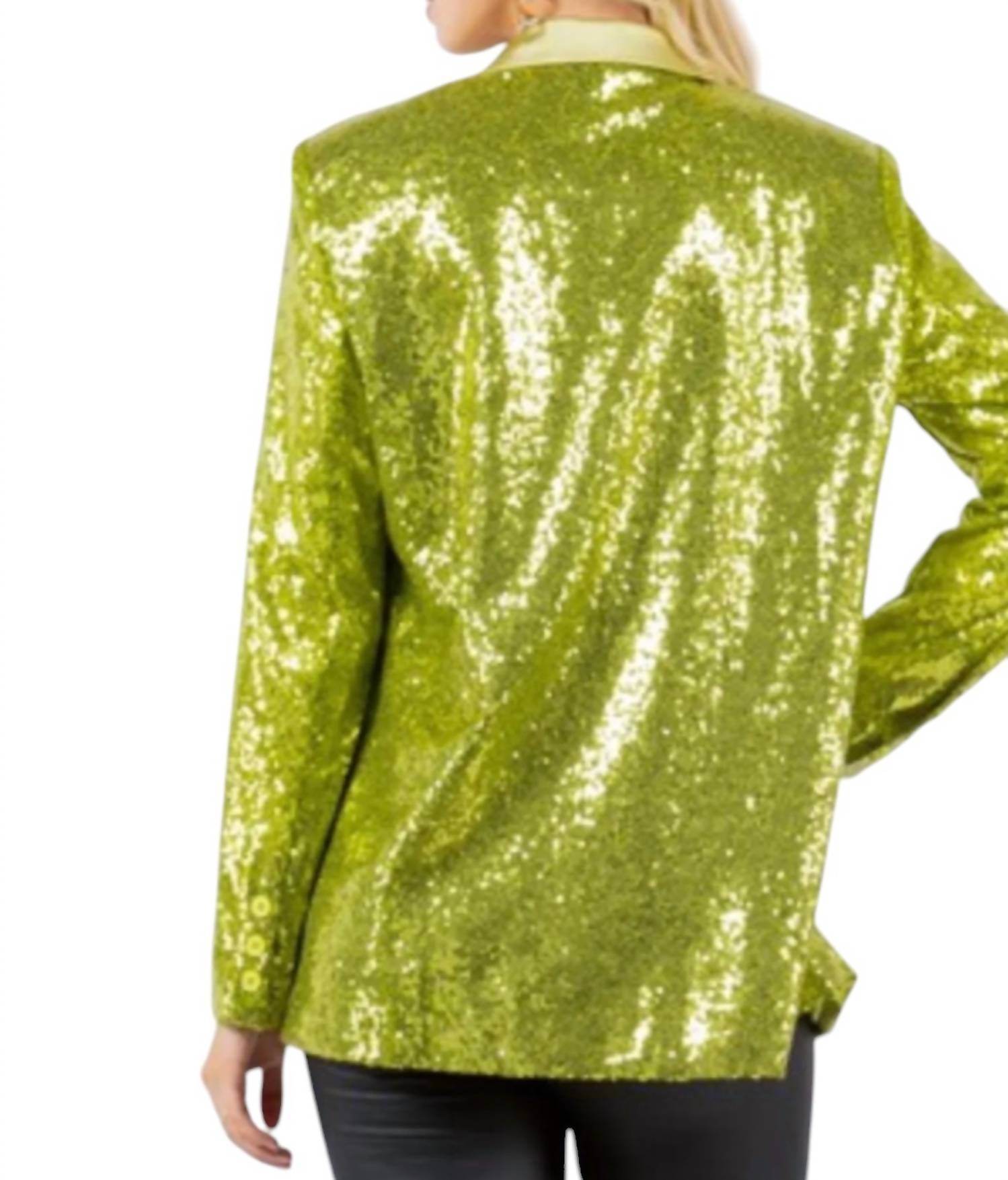 CIRKA - Oversized Sequin Blazer - Rack Hunt -