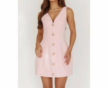 Sleeveless Shift Mini Dress