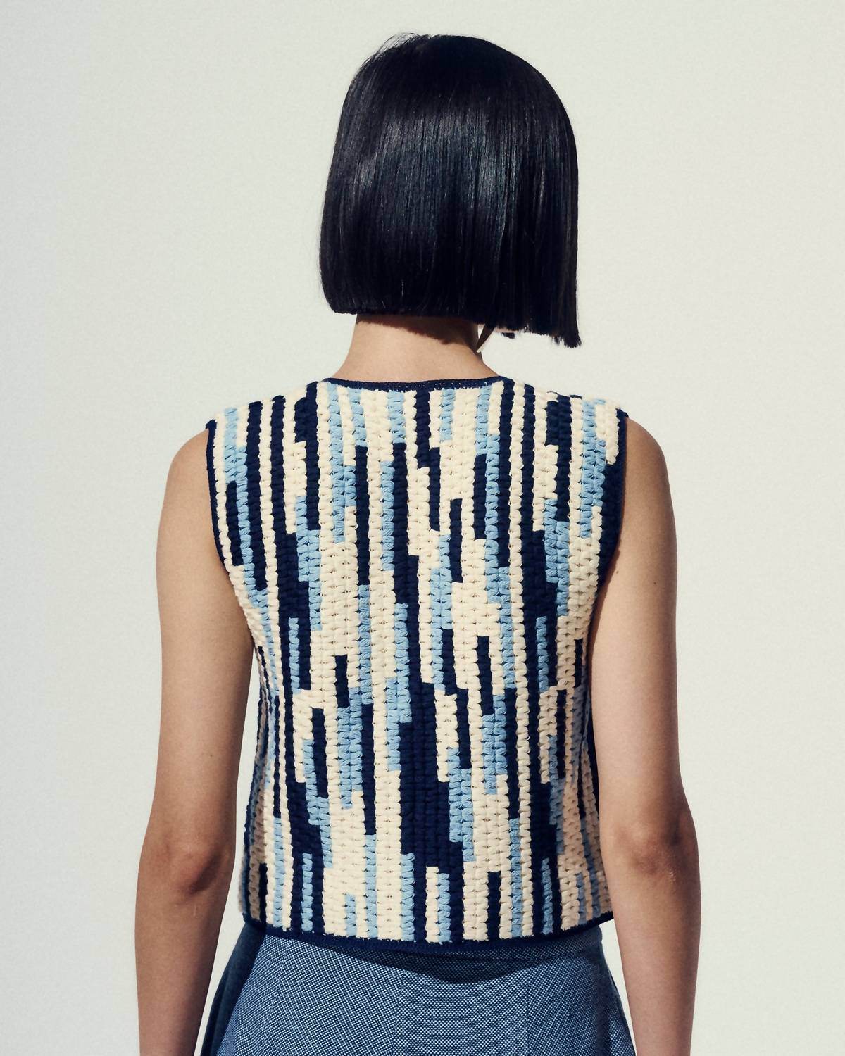 ESCVDO - Anadara Crochet Vest - Rack Hunt -