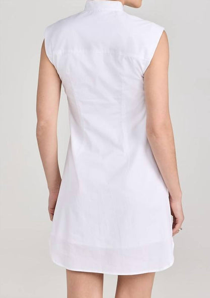 Louisa Cotton Poplin Mini Dress