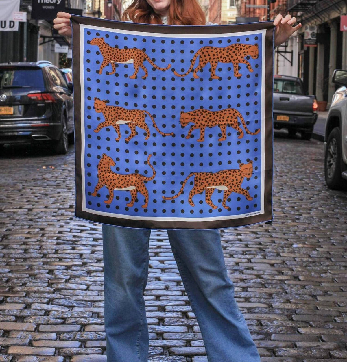 Double Sided Silk Scarf