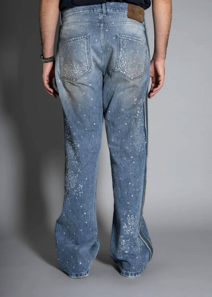 Crystal And Mohair Studio Jeans