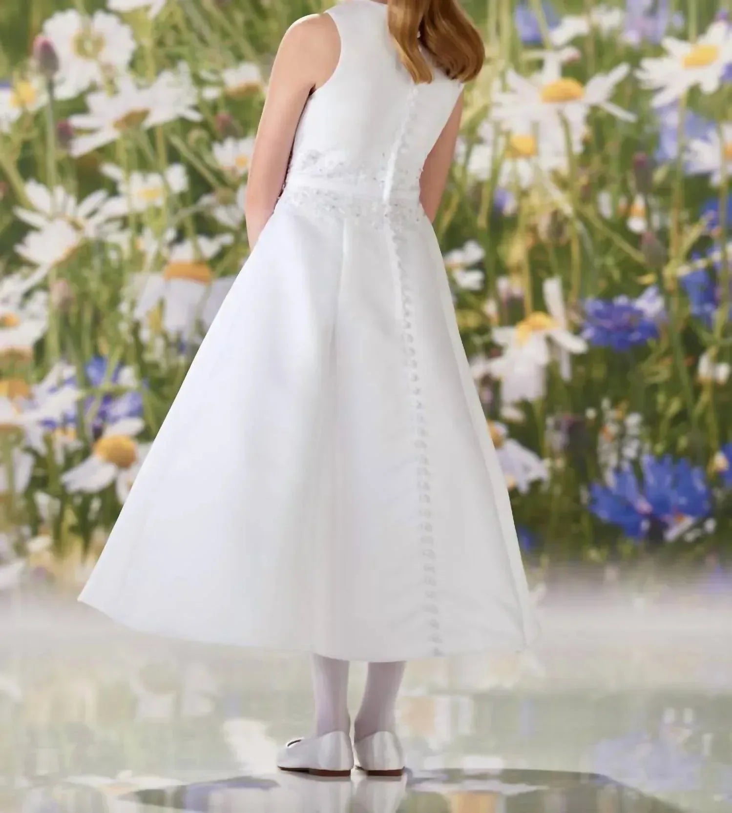 Joan Calabrese - Detailed High Neckline Dress - Rack Hunt