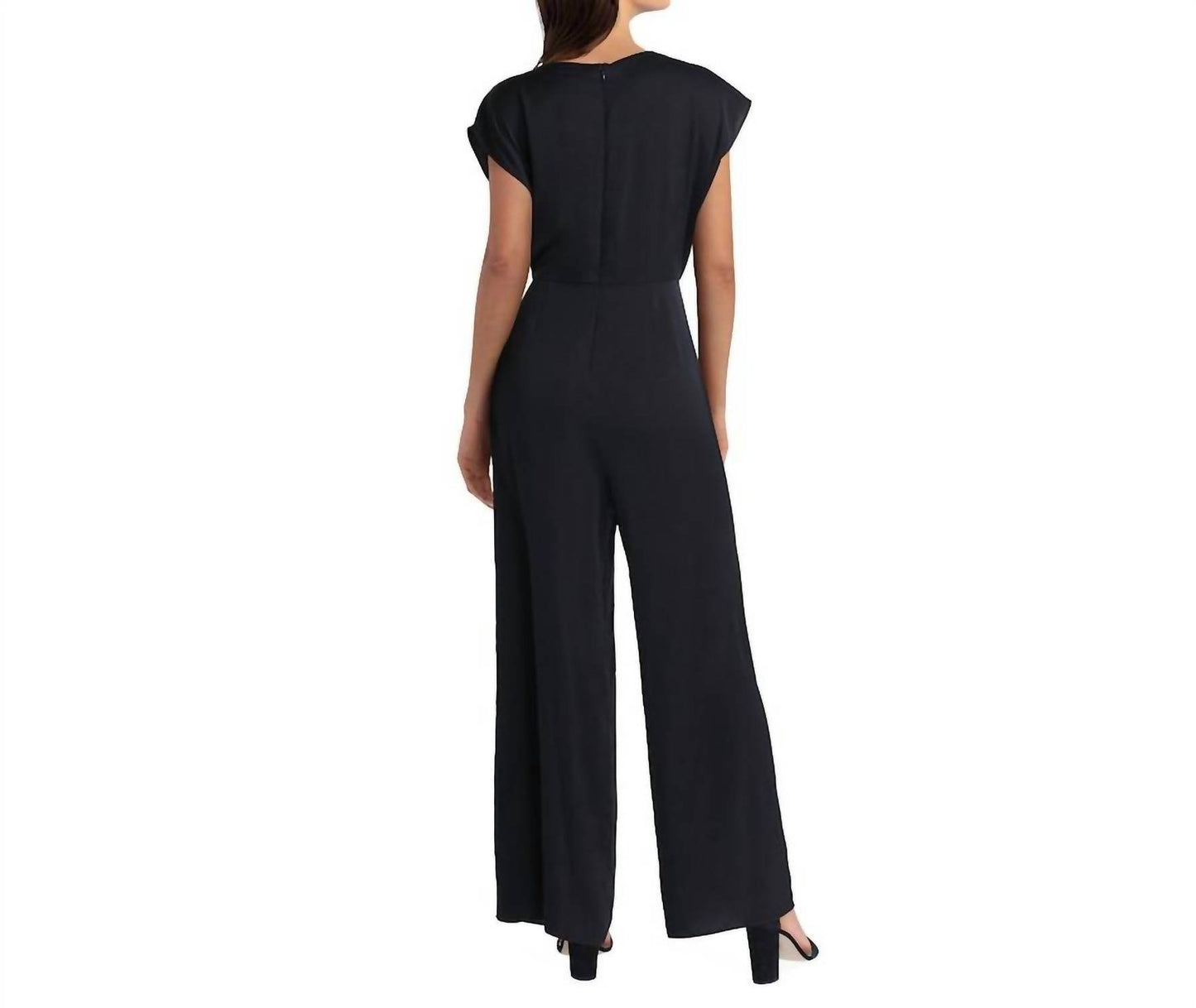 Gigi Parker - Cowl Neck Wide Leg Jumpsuit - Rack Hunt