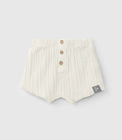 Baby Boys T-shirt & Ribbed Shorts Set