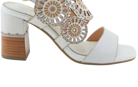 Women's Pinwheel Heeled Sandal