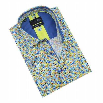 Summer Melody Floral Short Sleeve Shirt
