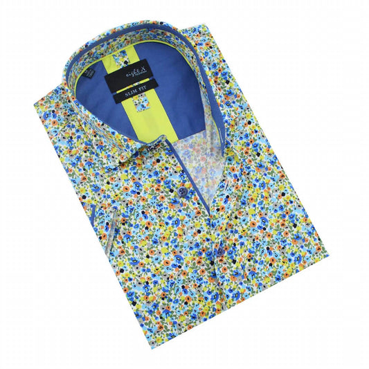 Summer Melody Floral Short Sleeve Shirt