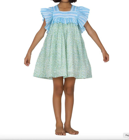 Little Paisley People - Mint Meadow Dress - Rack Hunt