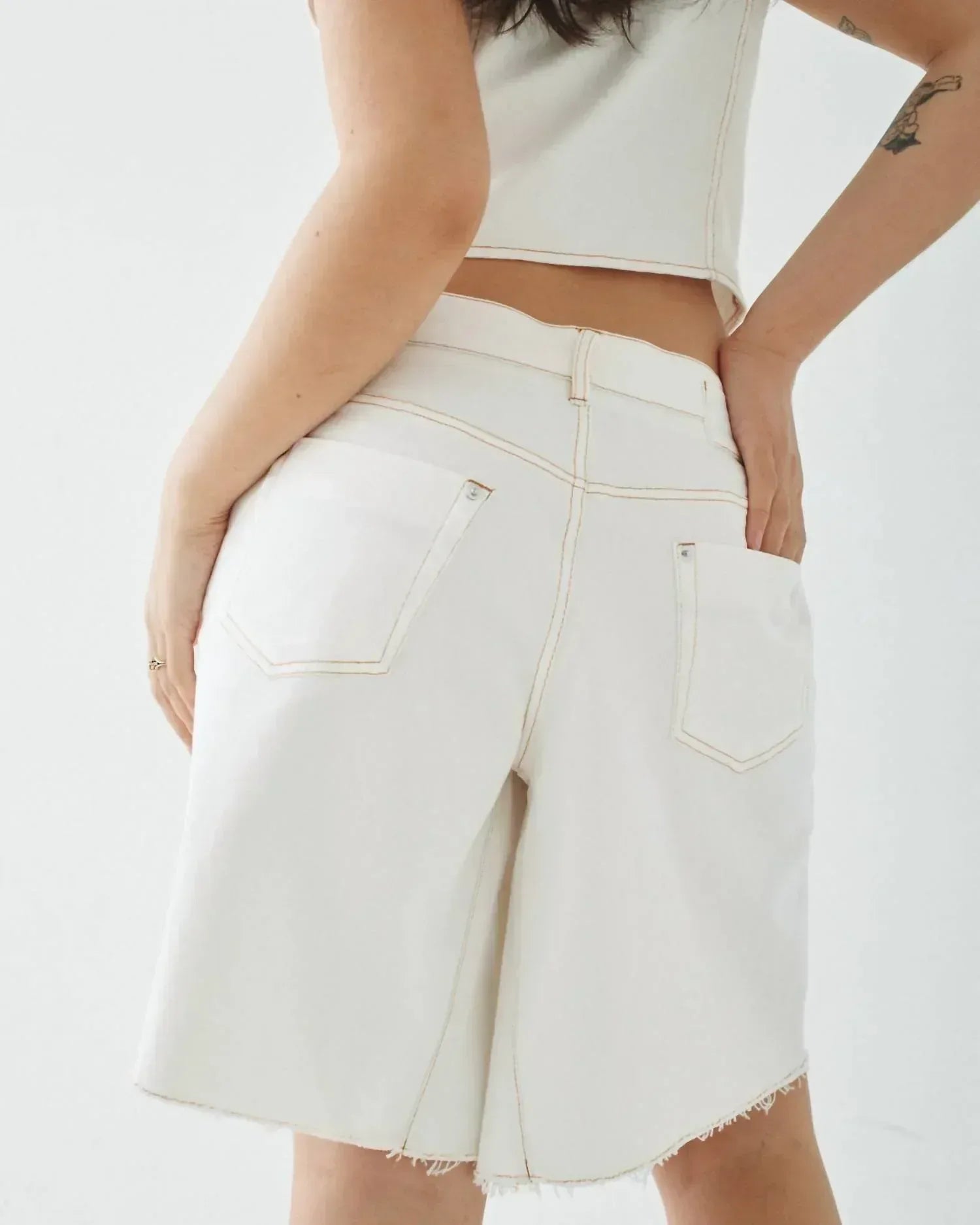 T.W.I.N. That’s What I Need - Twill Bermuda Shorts - Rack Hunt