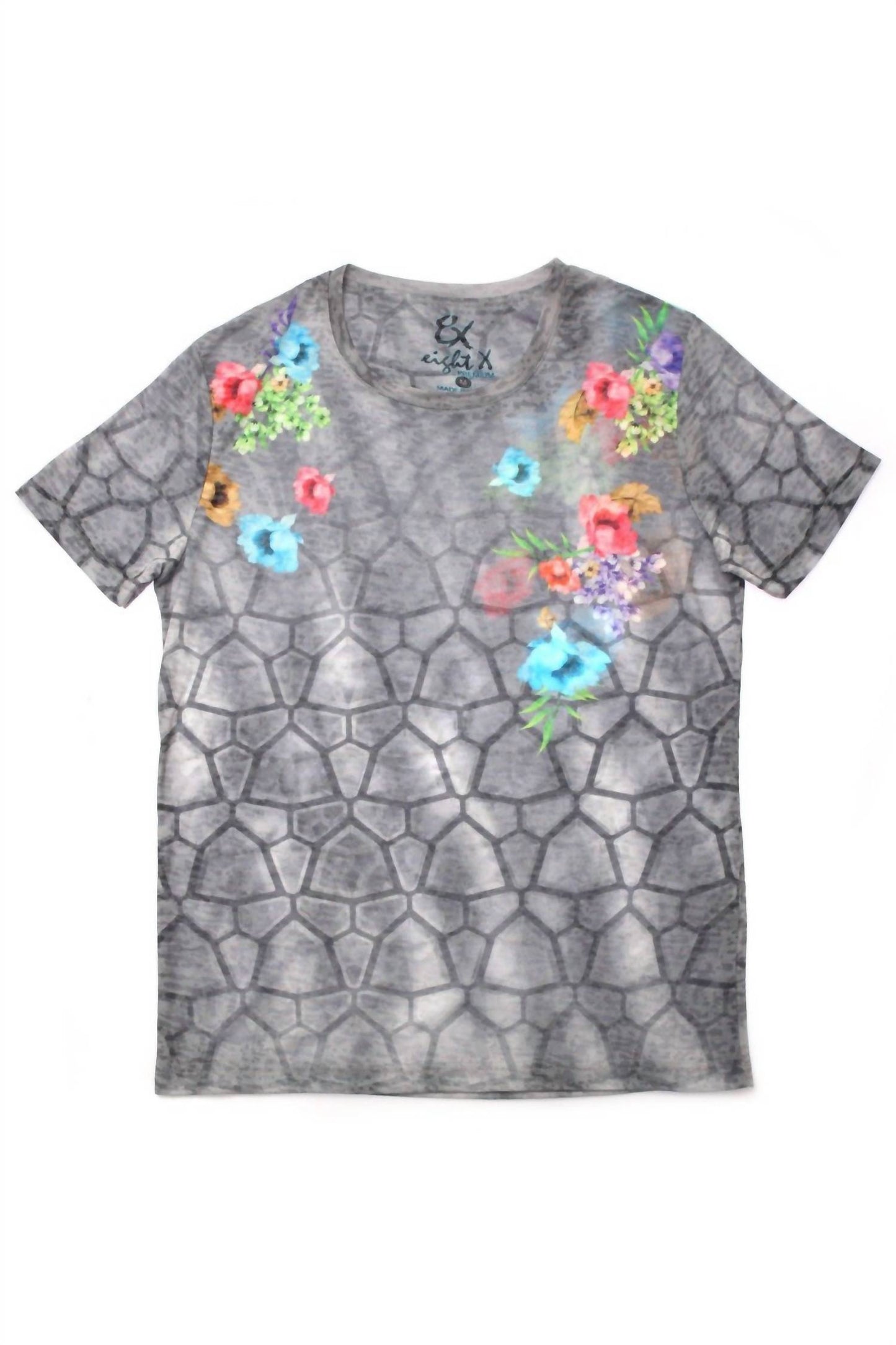Men's Floral Print T-shirt