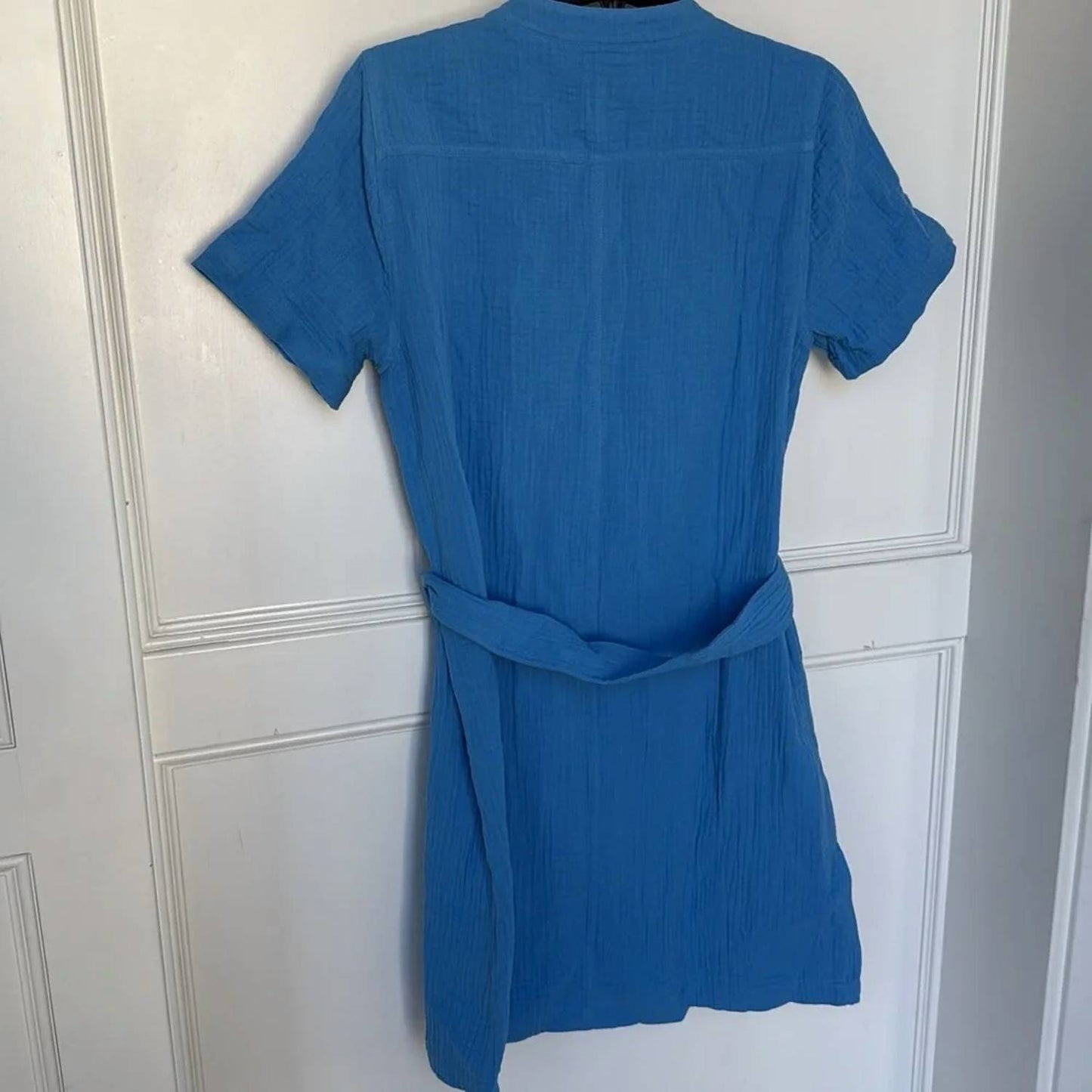 Cotton Gauze Short Sleeve Avery Dress