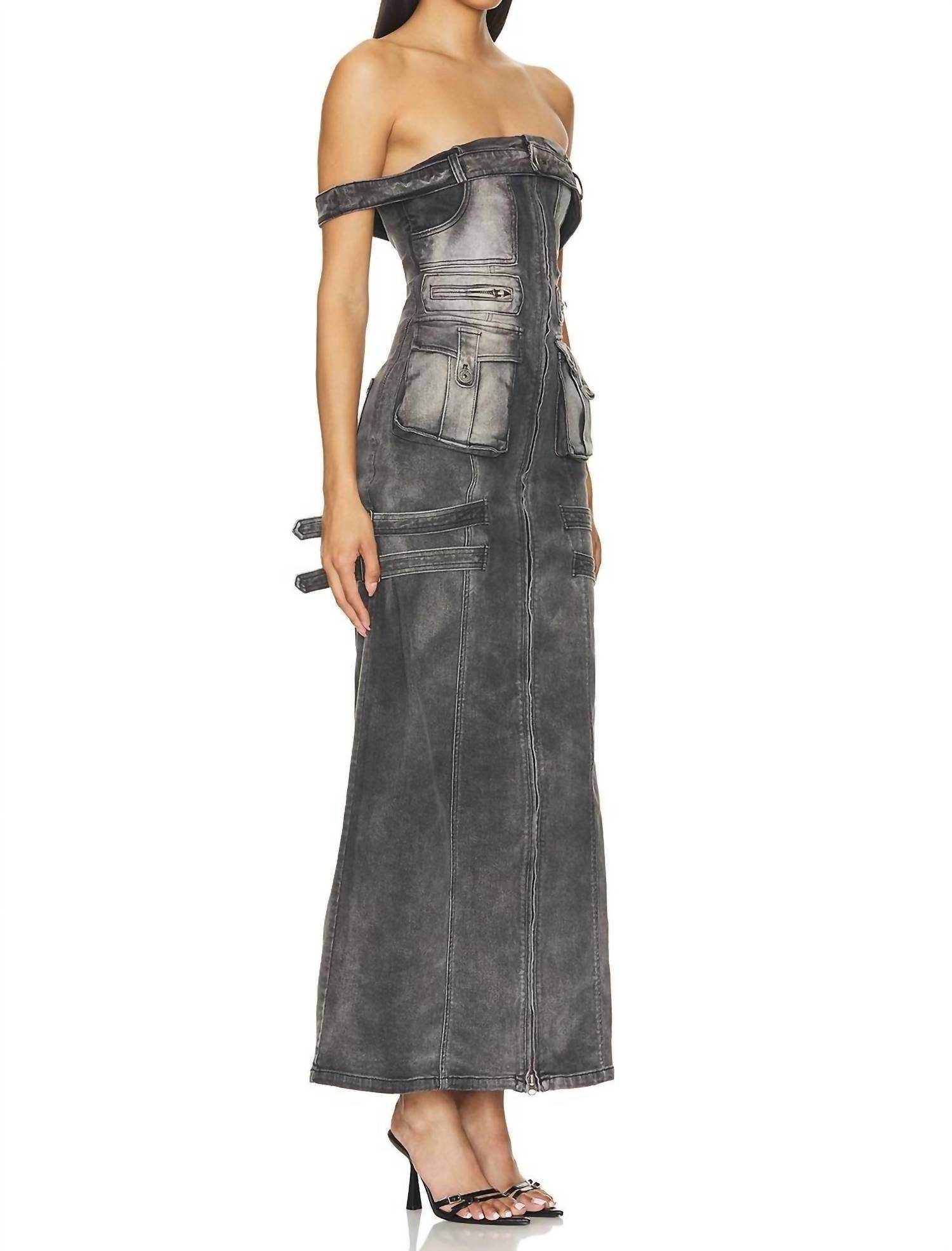 marrknull - Cargo Denim Dress - Rack Hunt -