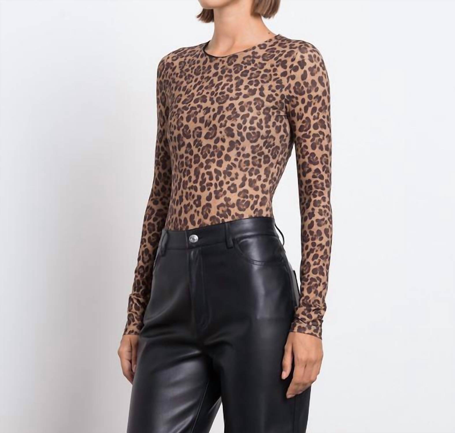 Valentino - Leopard Print Bodysuit - Rack Hunt