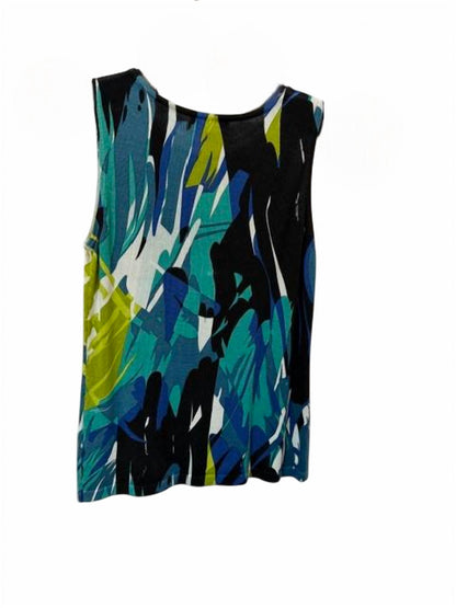 Women Printed Jewel Box Knit Tank Top