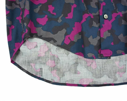 Men's Camo Night Button Up Shirt