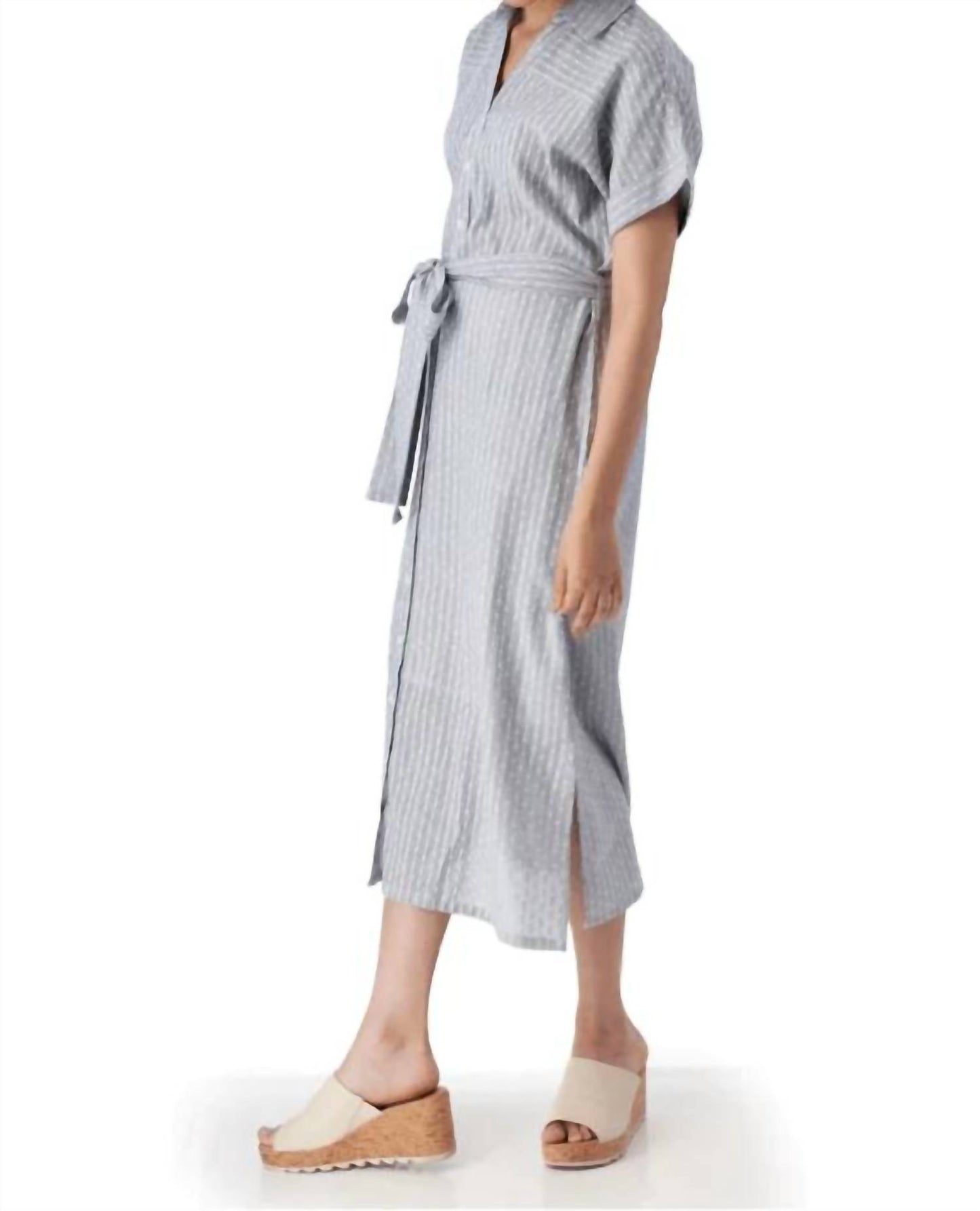 Elowyn Midi Shirtdress