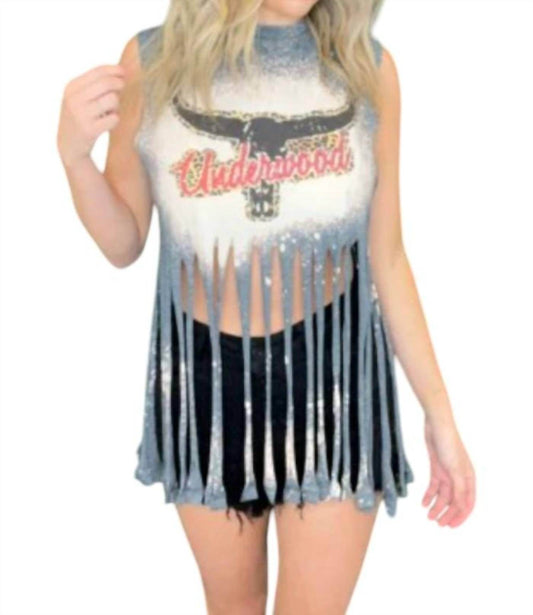 Hot Off The Press - Underwood Bleached Tank Top - Rack Hunt