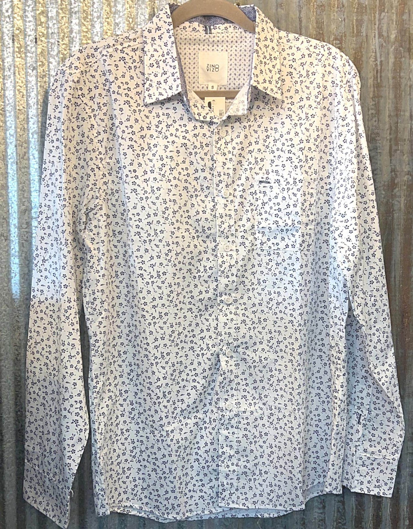 Zexi - Men's Floral Button Shirt - Rack Hunt -