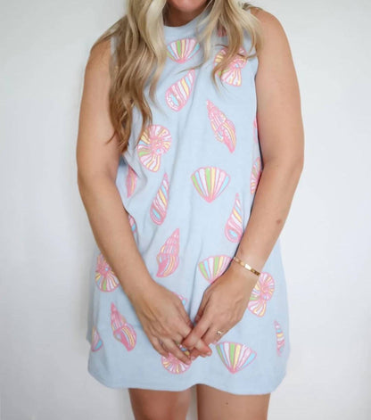 Terrycloth Mini Beach Dress