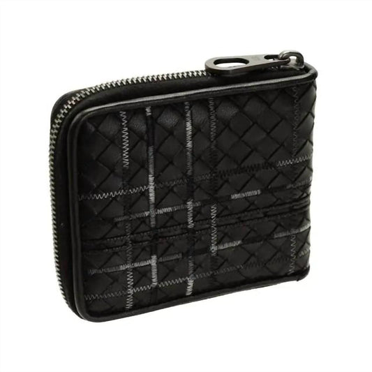 Women's Intrecciato Zip Around Wallet