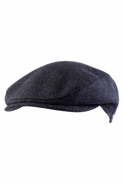 Men's Melton Wool Ivy Slim Cap With Earflaps