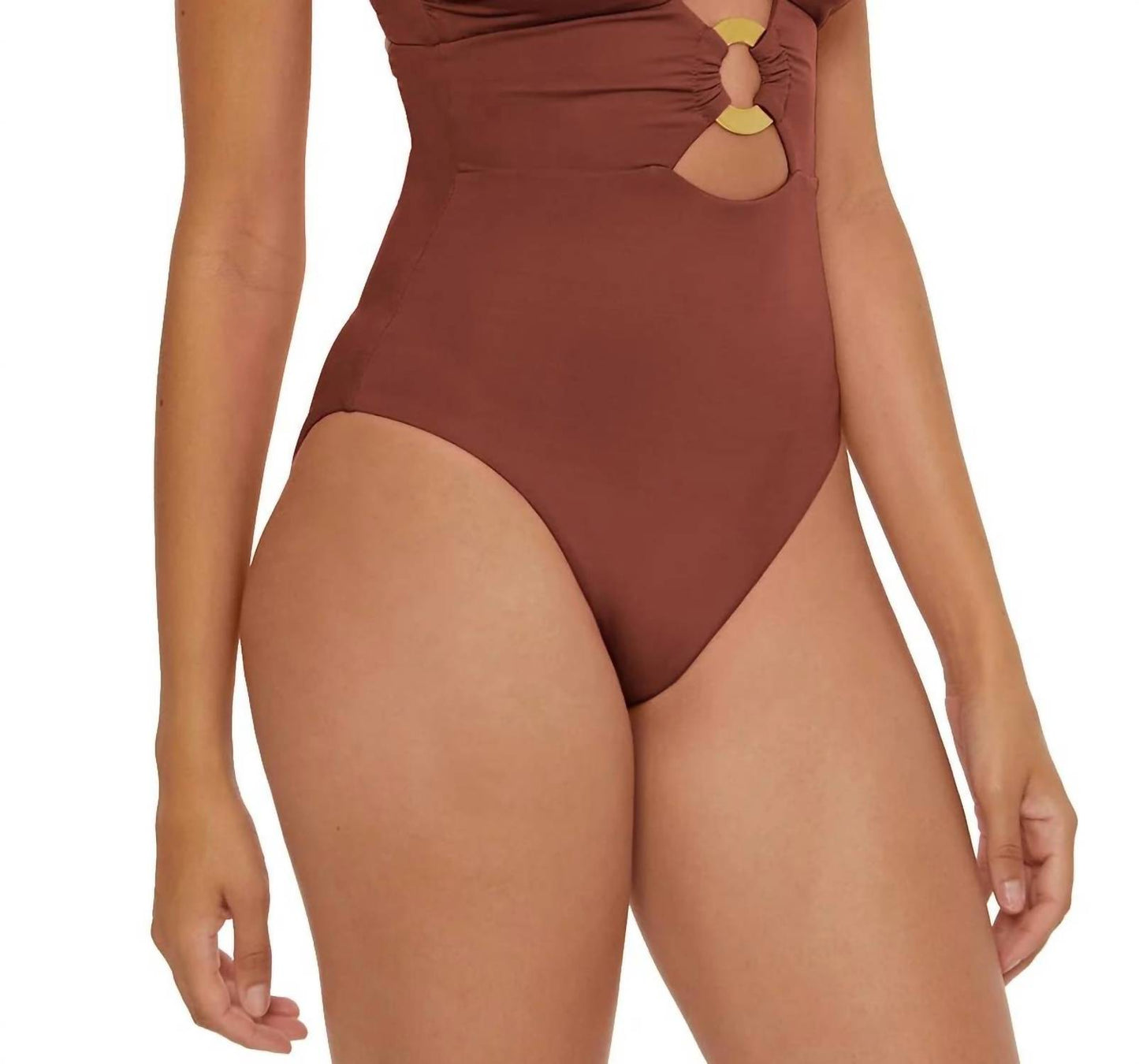 One Piece Bandeau Swimsuit